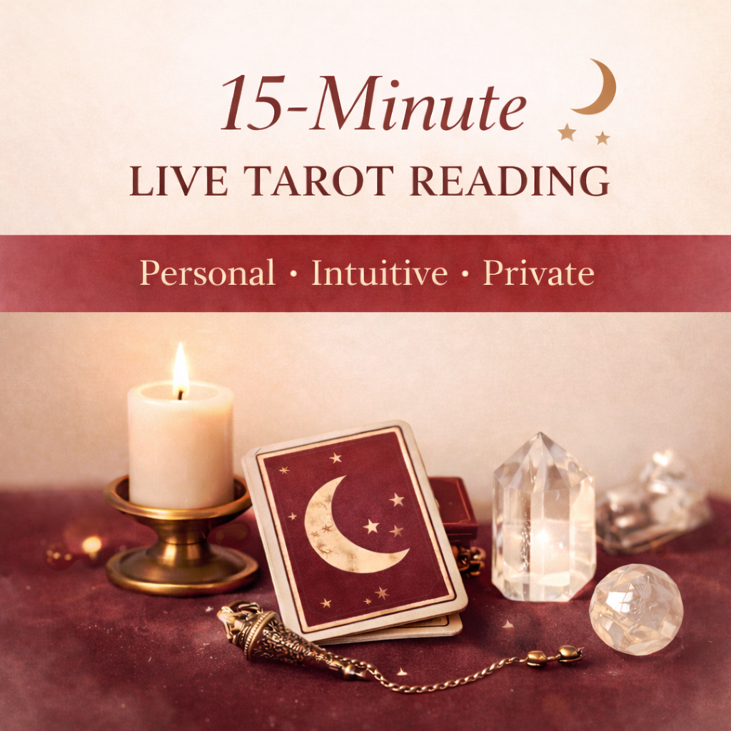 15-Minute Live Tarot Reading
