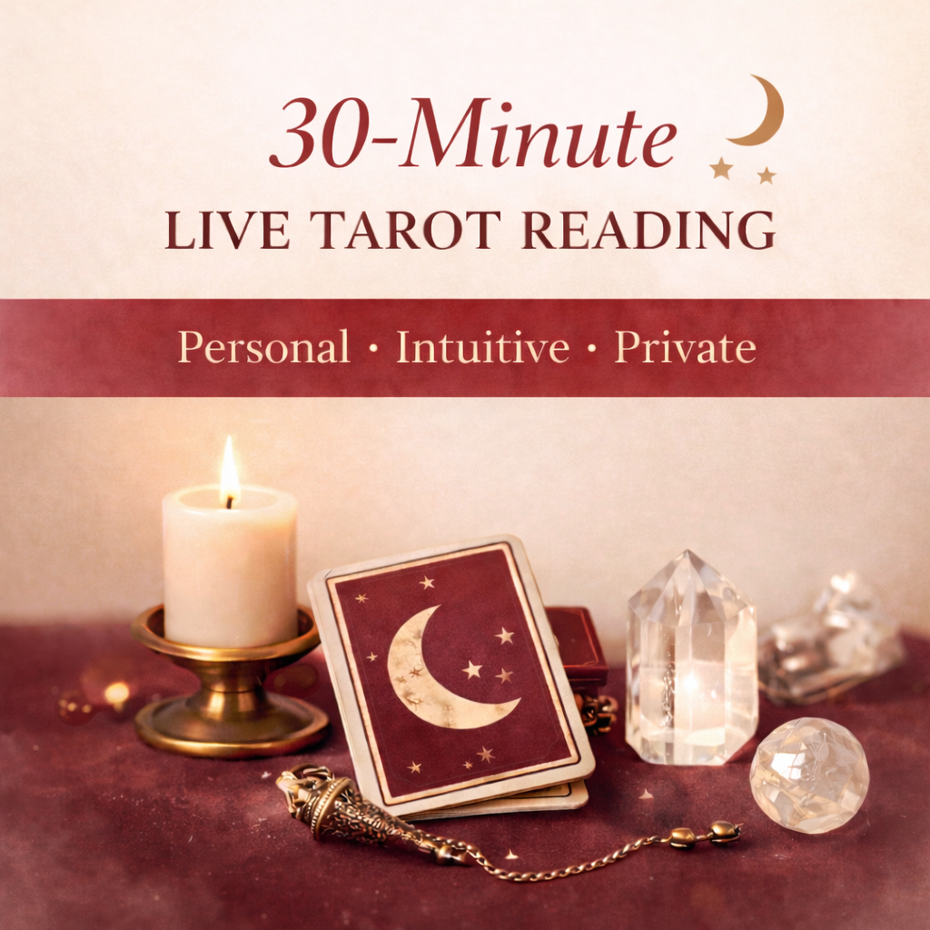 30-Minute Tarot Reading (Live Session)