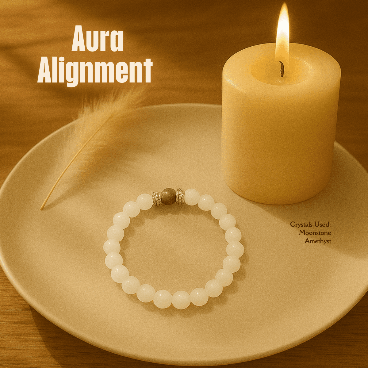 Cleanse Your Aura Bracelet (8mm) spiritual healing bracelet tarot numerology soulmate guidance - Soulmate Tarot